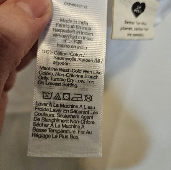 Madewell white cotton tank top - Picture 5 of 5